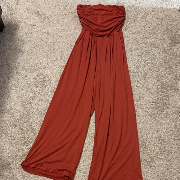 Urban Outfitters Pants - Burnt orange/red jumpsuit with pockets